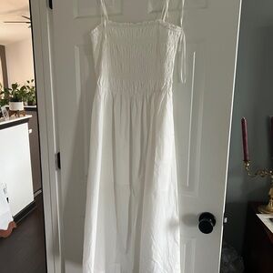 All in Favor White Dress